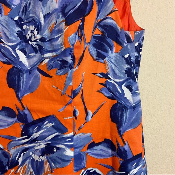 J.Crew Collection Floral Dress Size 10 - Picture 5 of 14